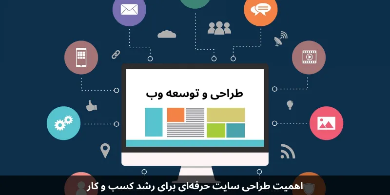 چگونه طراحی سایت حرفه ای باعث رشد کسبوکار شما میشود؟ اهمیت طراحی سایت حرفه ای برای رشد کسب و کار