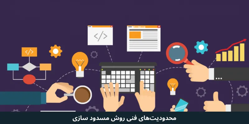 محدودیت‌های فنی روش مسدود سازی