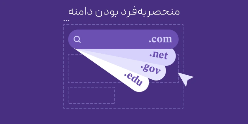 منحصر_به_فرد بودن دامنه