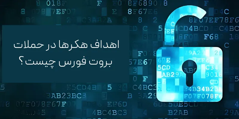 اهداف هکرها در حملات بروت فورس چیست؟